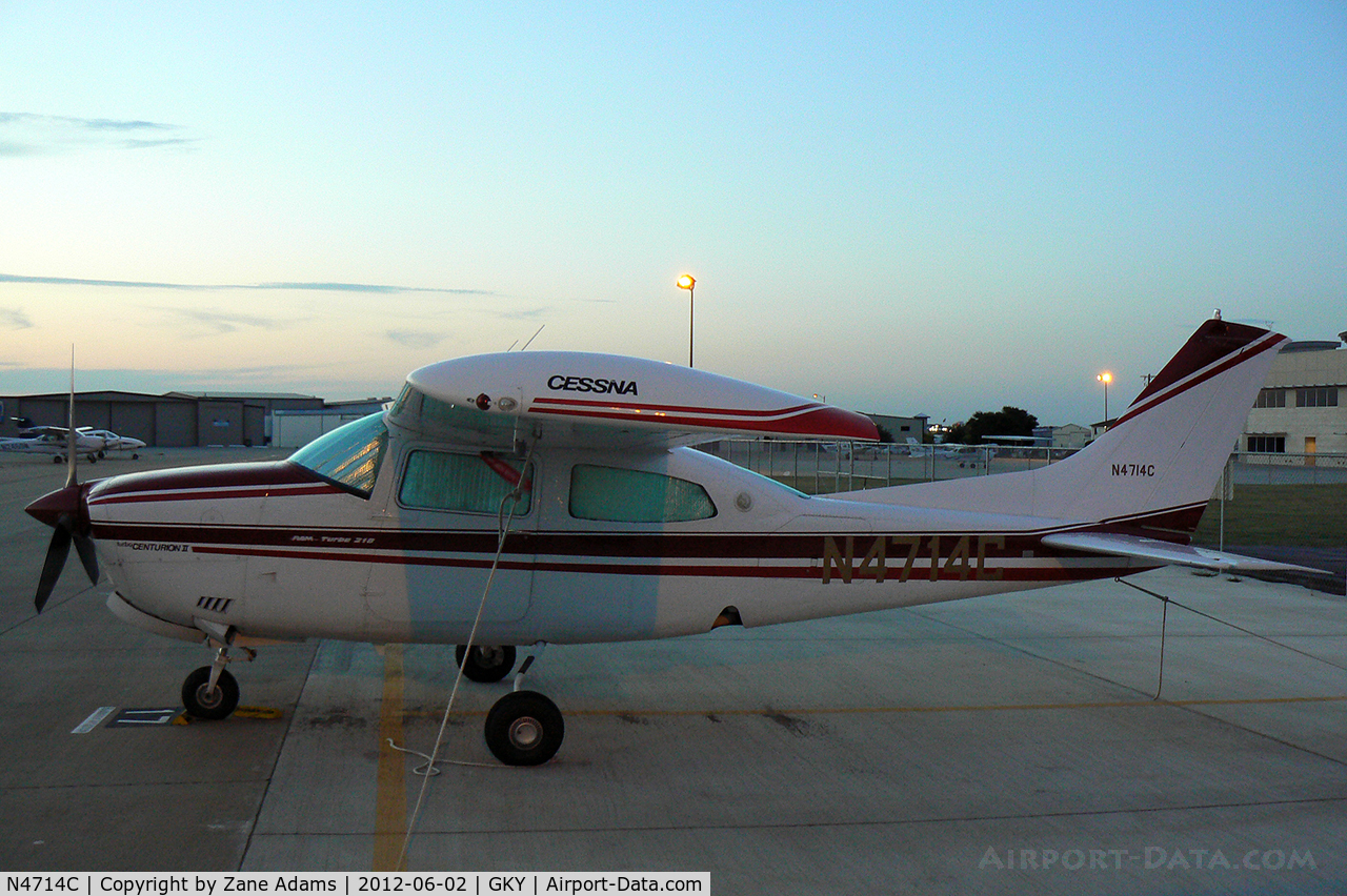 N4714C, 1979 Cessna T210N Turbo Centurion C/N 21063596, At Arlington Municipal Airport - Arlington, TX