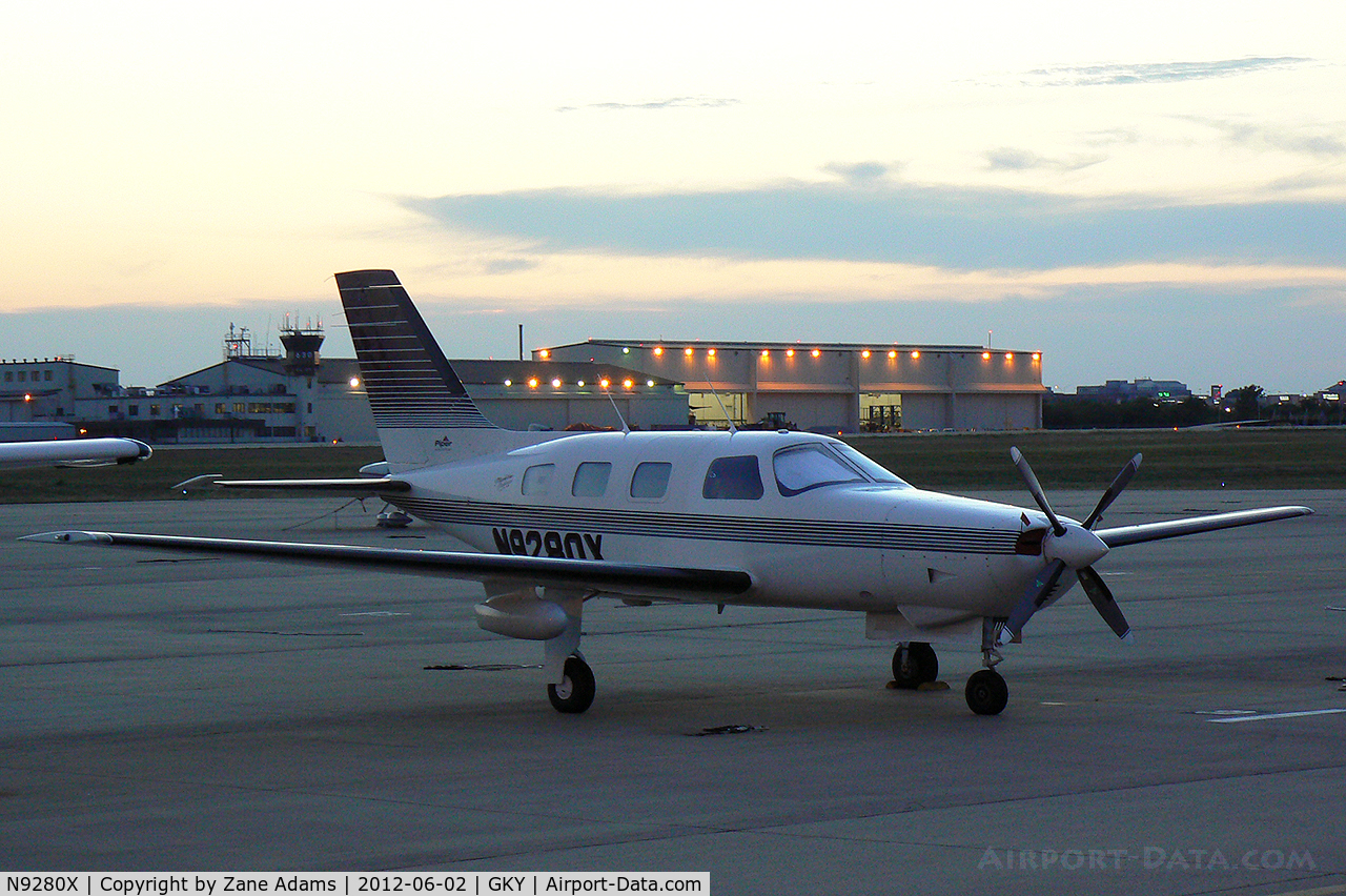 N9280X, 1996 Piper PA-46-350P Malibu Mirage Malibu Mirage C/N 4636072, At Arlington Municipal Airport - Arlington, TX