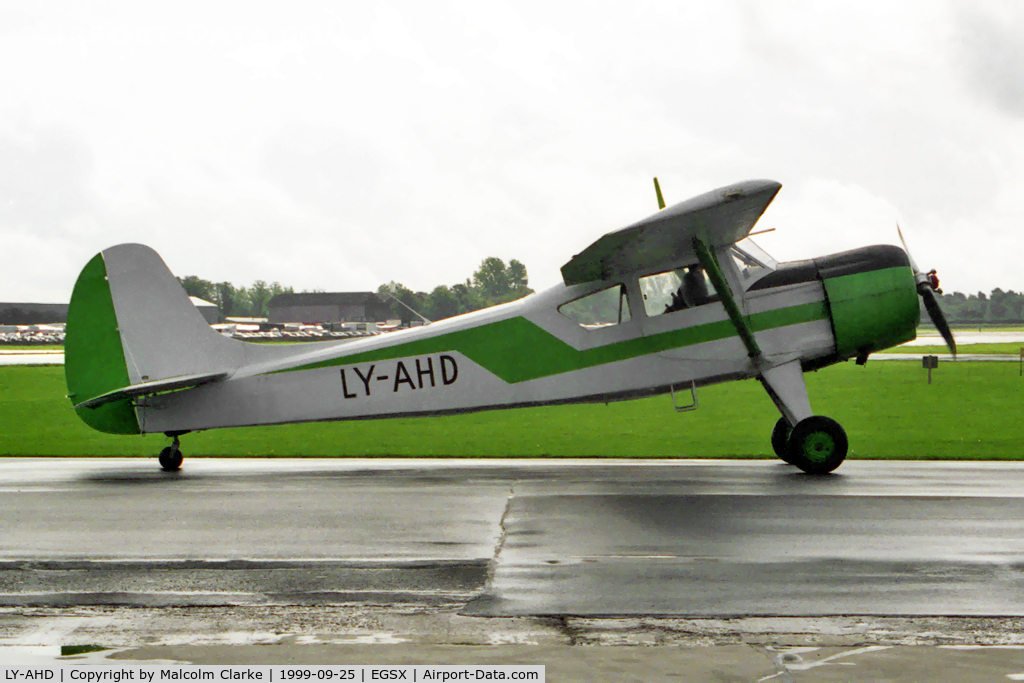 LY-AHD, Yakovlev Yak-12A C/N 30119, Yakovlev Yak-12A at North Weald's Photoshoot in 1999.