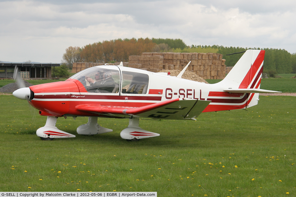 G-SELL, 1976 Robin DR-400-180 Regent Regent C/N 1153, Robin DR-400-180 Regent at Breighton Airfield's 2012 May-hem Fly-In.