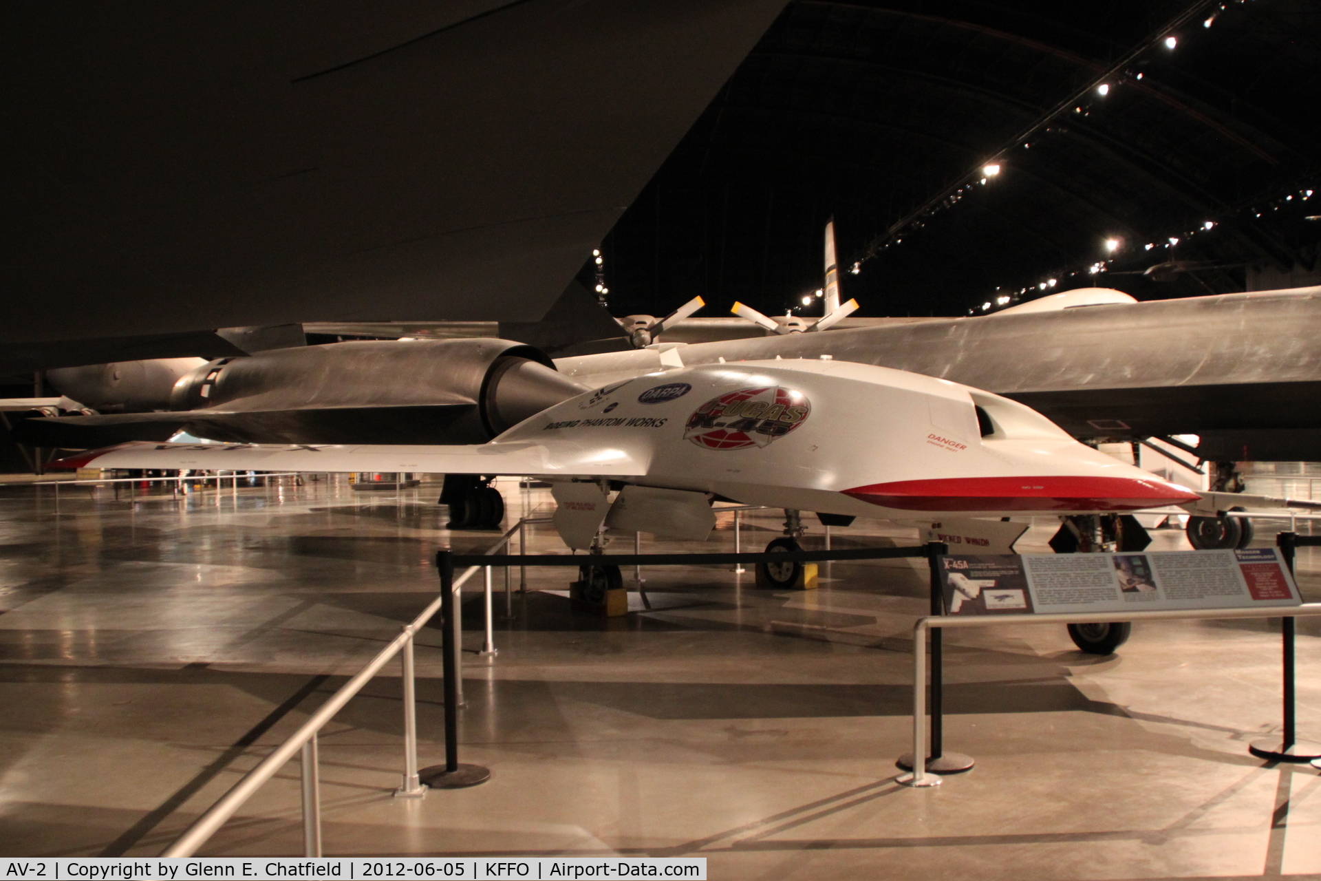 AV-2, 2000 Boeing X-45A C/N Unknown, At the Air Force Museum