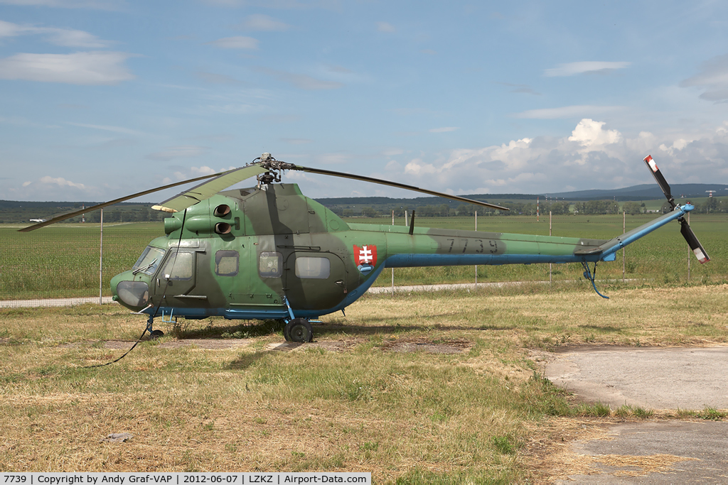 7739, Mil (PZL-Swidnik) Mi-2 C/N Not found 7739, Slovak AF MIL2