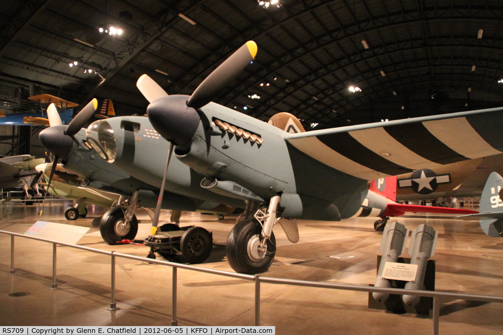 RS709, 1946 De Havilland DH-98 Mosquito B Mk.35 C/N Not found, At the Air Force Museum