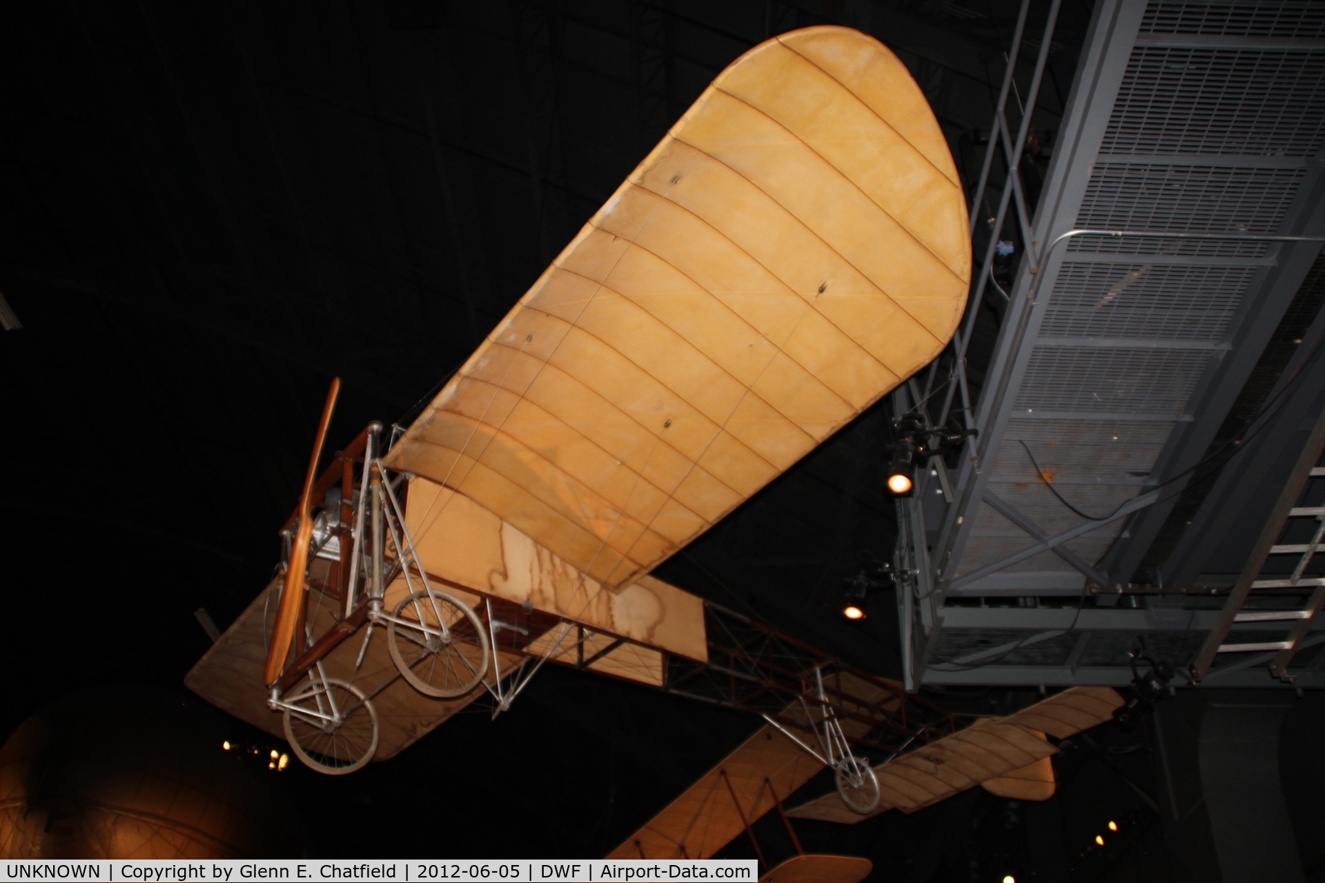 UNKNOWN, 1911 Bleriot XI 1909 Replica C/N unknown, At the National Museum of the U.S.A.F.