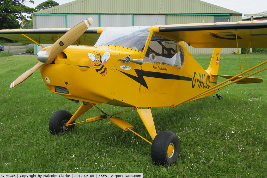 G-MCUB, 2007 Reality Escapade C/N PFA 345-14680, Escapade with an identity crisis? At Fishburn Airfield in June 2012.