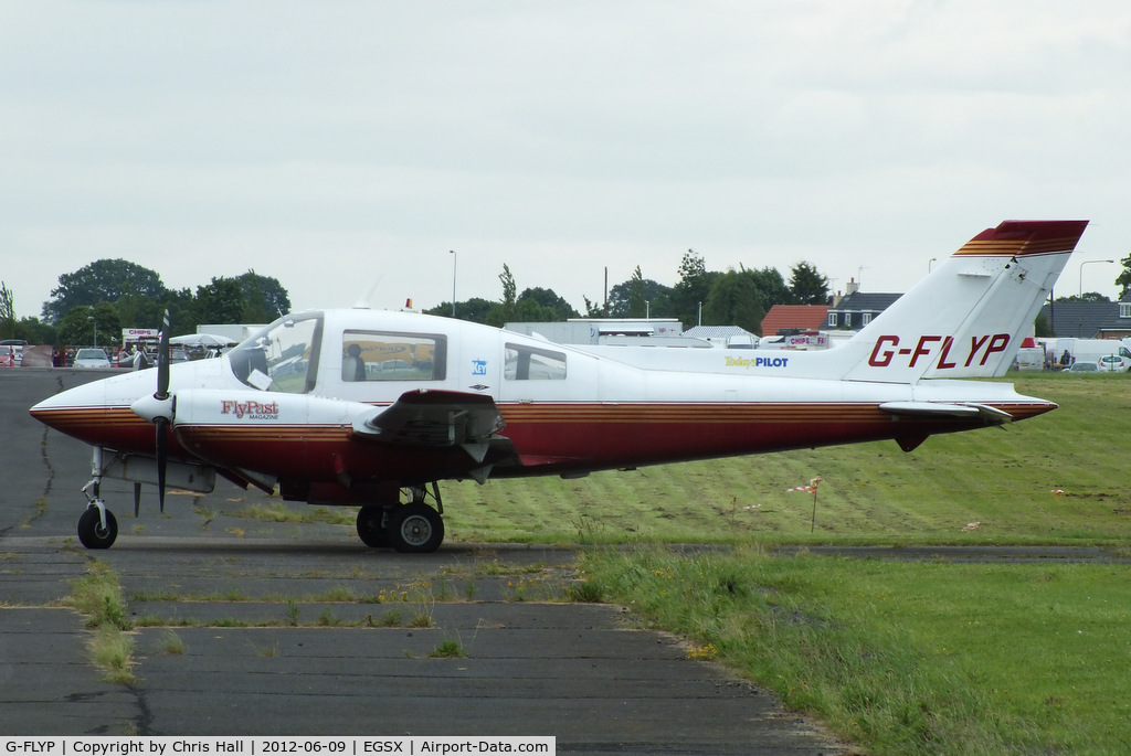 G-FLYP, 1967 Beagle B-206 Series 2 C/N B058, at the Air Britain flyin 2012