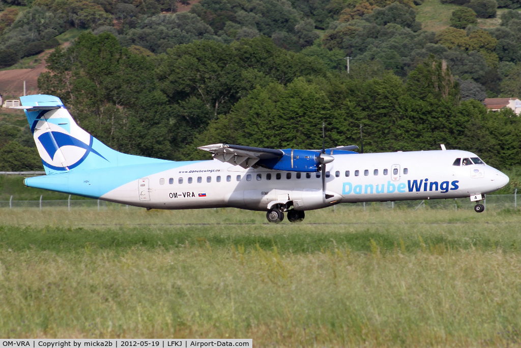 OM-VRA, 1993 ATR 72-202 C/N 373, Landing in 20