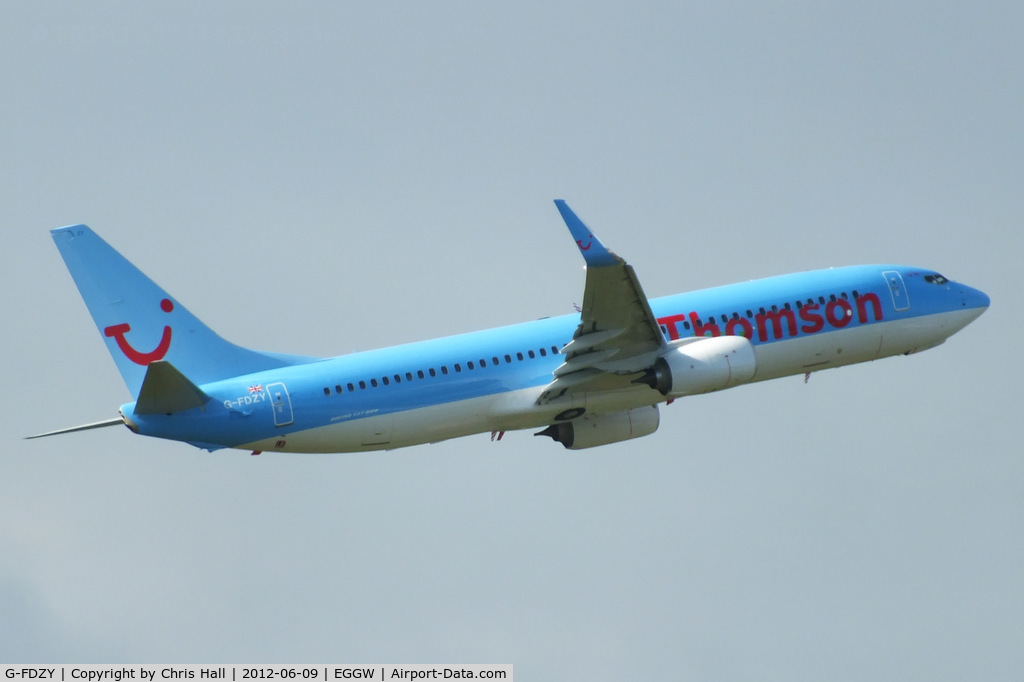 G-FDZY, 2011 Boeing 737-8K5 C/N 37261, Thomson