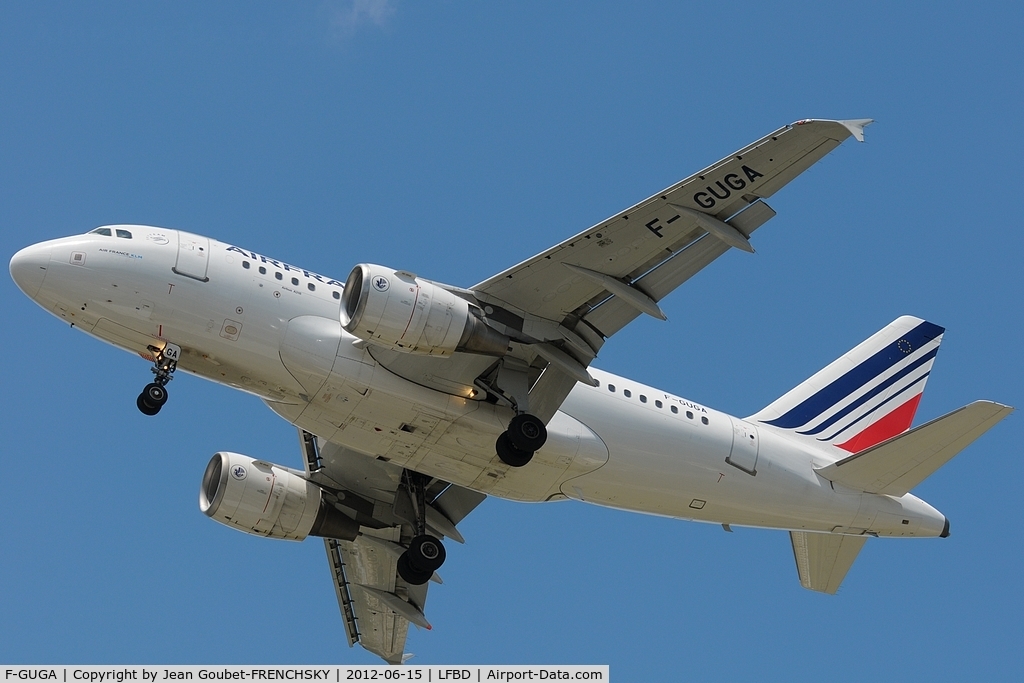 F-GUGA, 2002 Airbus A318-111 C/N 2035, AF6260 from Paris Orly landing 23