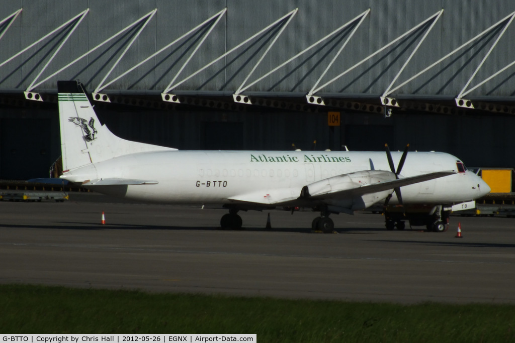 G-BTTO, 1990 British Aerospace ATP C/N 2033, Atlantic Airlines