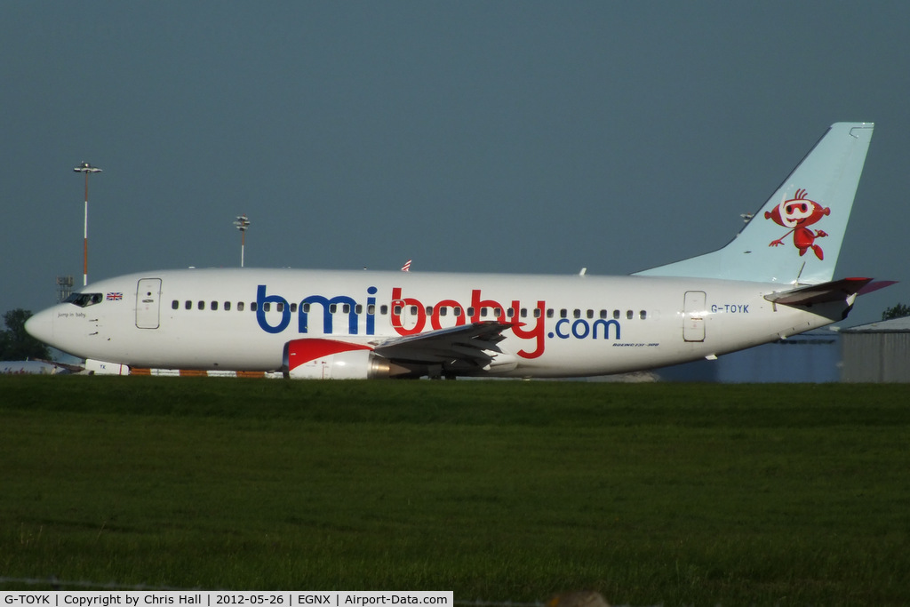 G-TOYK, 1997 Boeing 737-33R C/N 28870, BMI baby