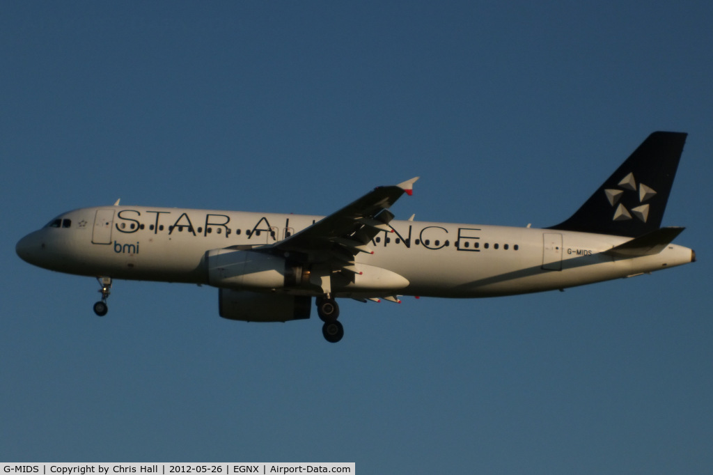 G-MIDS, 2001 Airbus A320-232 C/N 1424, BMI British Midland