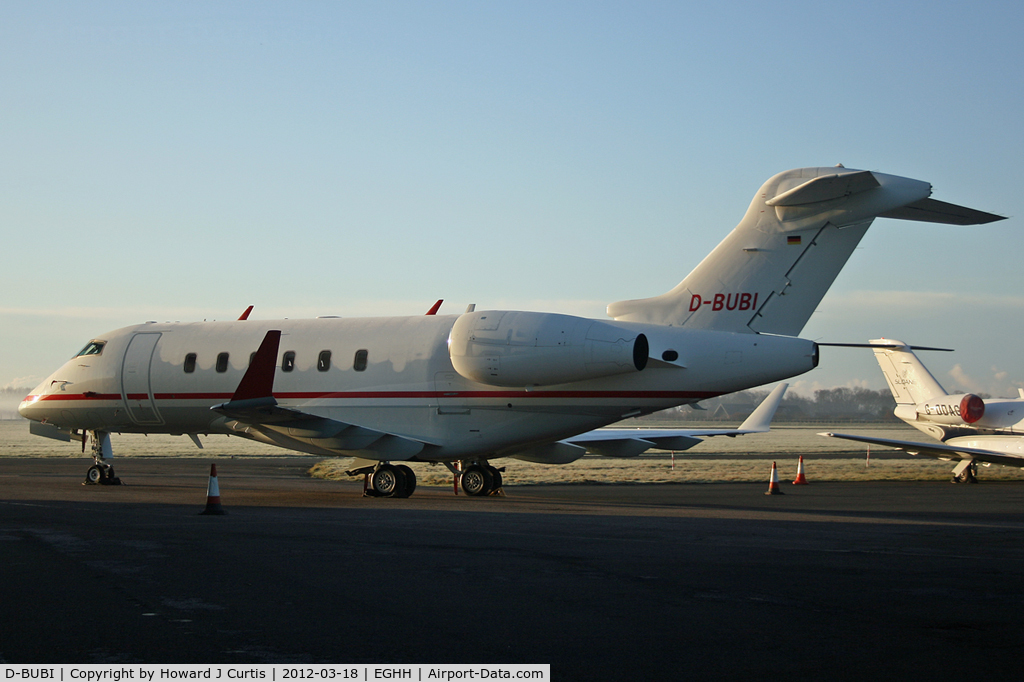 D-BUBI, 2007 Bombardier Challenger 300 (BD-100-1A10) C/N 20145, Captured in the early morning light.