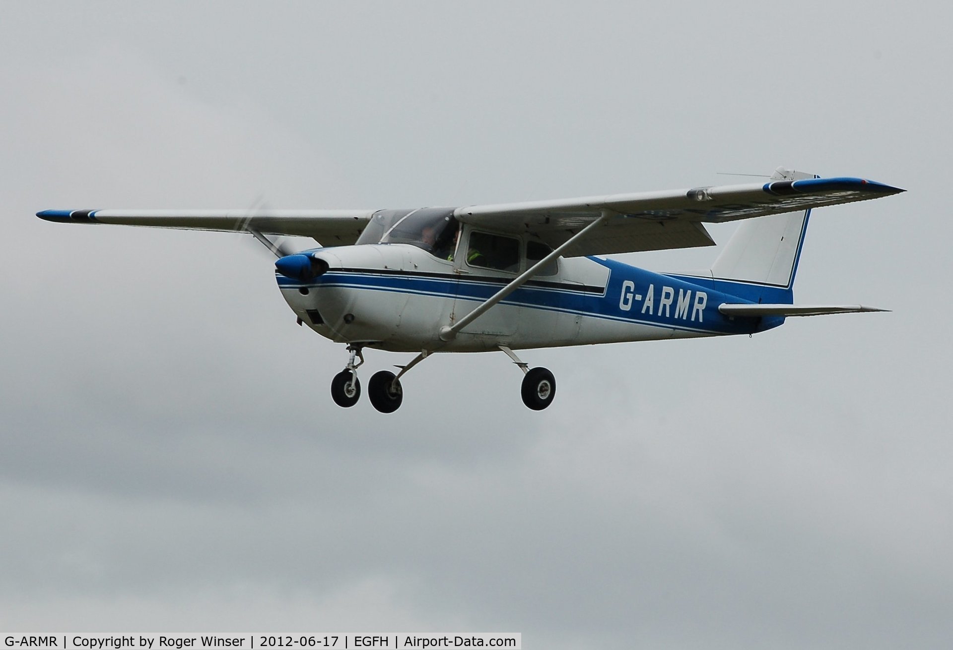 G-ARMR, 1961 Cessna 172B C/N 17248566, Visiting Skyhawk.