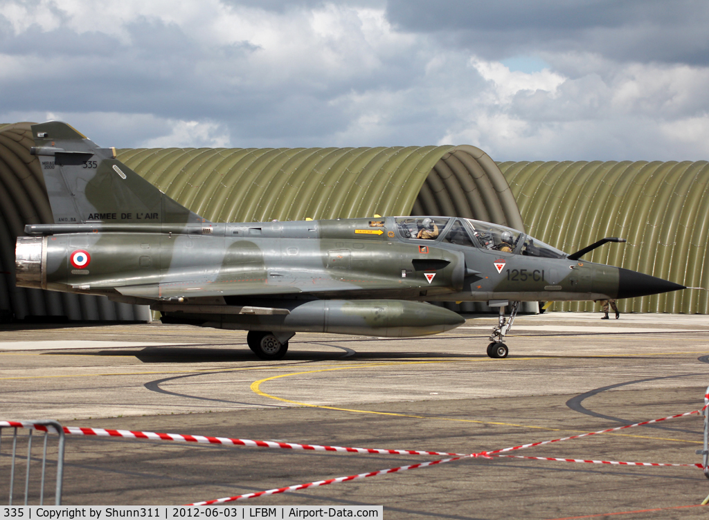 335, Dassault Mirage 2000N C/N 261, Demo aircraft during LFBM Open Day 2012...