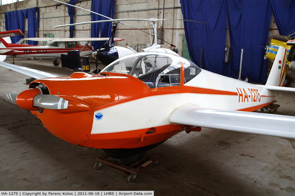 HA-1275, 1976 Scheibe SF-25C Falke C/N 44172, Budaörs