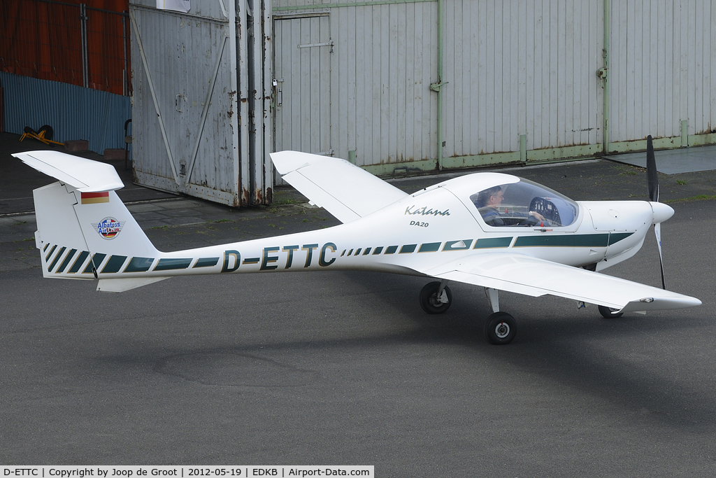 D-ETTC, Diamond DA-20A-1 Katana C/N 10161, Flugschule Albatros Air