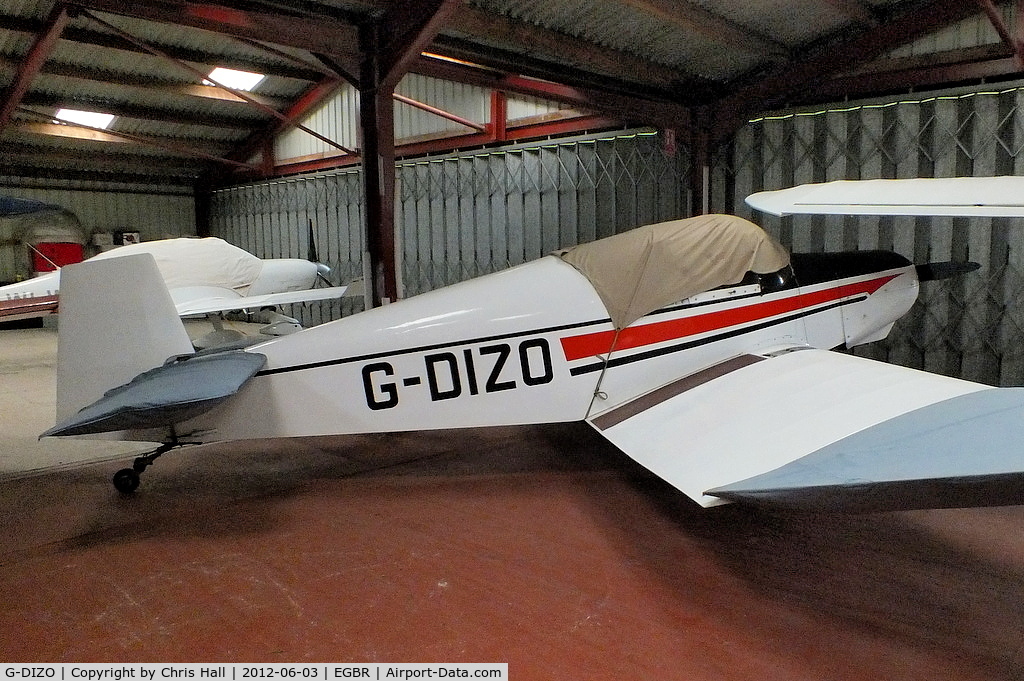 G-DIZO, 1965 Jodel D-120 Paris-Nice C/N 326, at Breighton Aerodrome, North Yorkshire