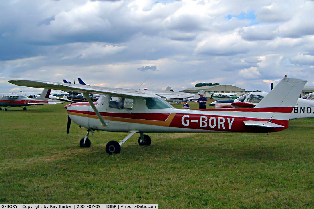 G-BORY, 1971 Cessna 150L C/N 150-72292, Seen here.