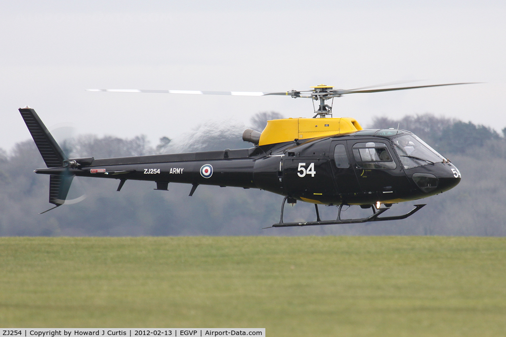 ZJ254, 1997 Eurocopter AS-350BB Squirrel HT2 Ecureuil C/N 3055, Operated by 670 Squadron.