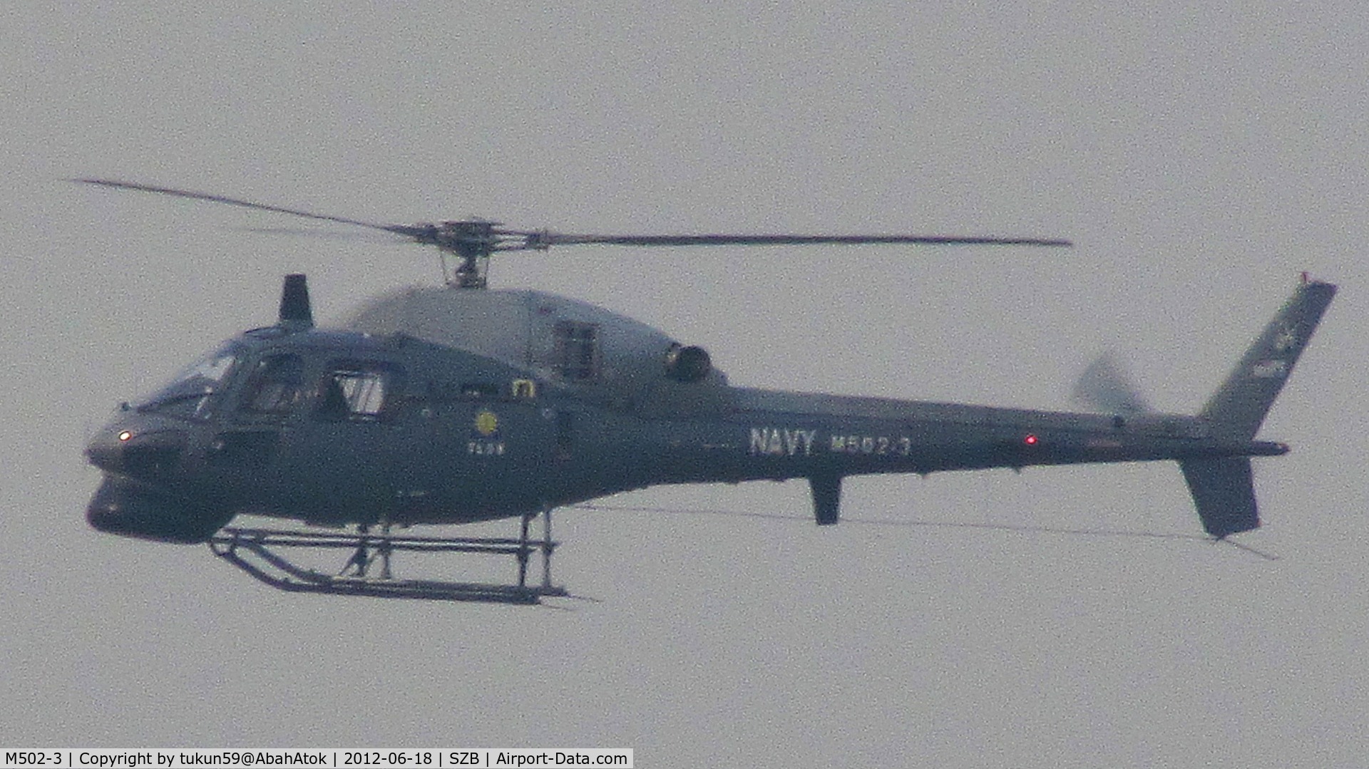 M502-3, Eurocopter AS-555SN Fennec C/N 5714, Royal Malaysian Navy