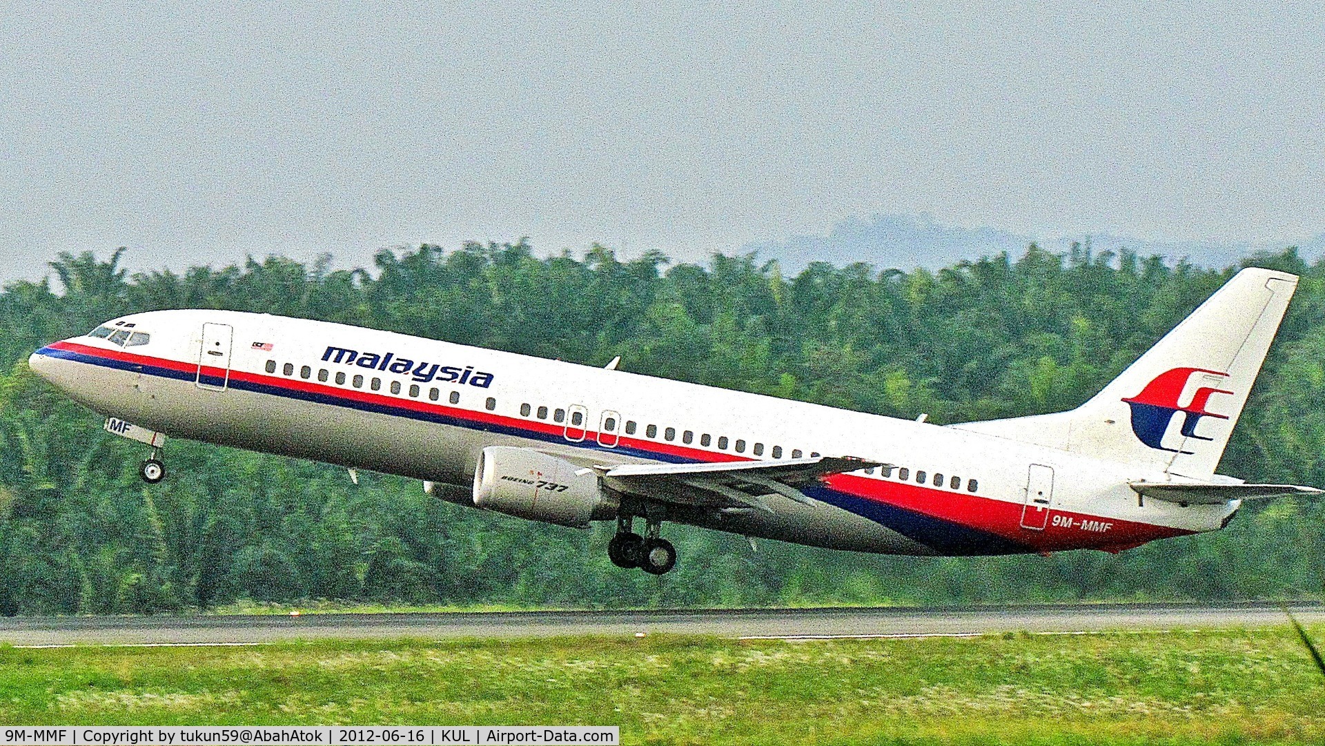 9M-MMF, 1992 Boeing 737-4H6 C/N 26466, Malaysia Airlines
