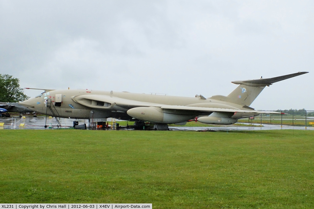 XL231, 1962 Handley Page Victor K.2 C/N HP80/76, Victor K2. XL231 joined 139 Sqn on 1 February 1962. It was converted to become the prototype K.2 Tanker on 23 January 1972 and saw service in the Falklands War, in support of the 'Operation Black Buck' Vulcan raid on Port Stanley, and later in the Gulf