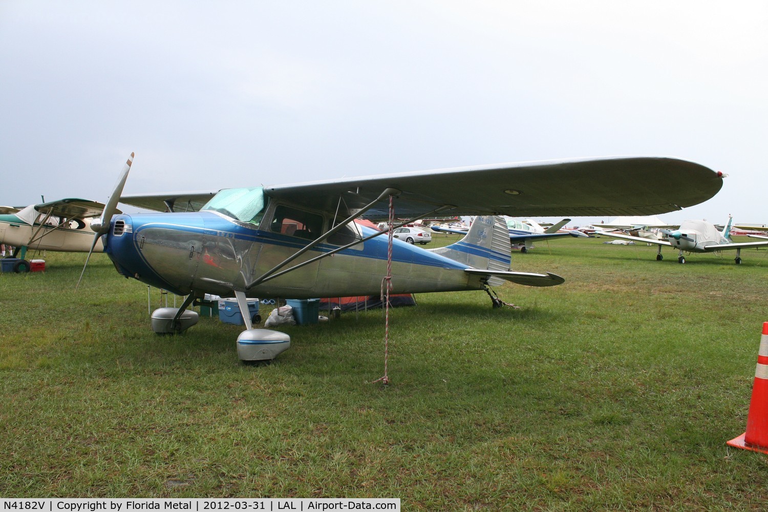 N4182V, 1948 Cessna 170 C/N 18515, Cessna 170