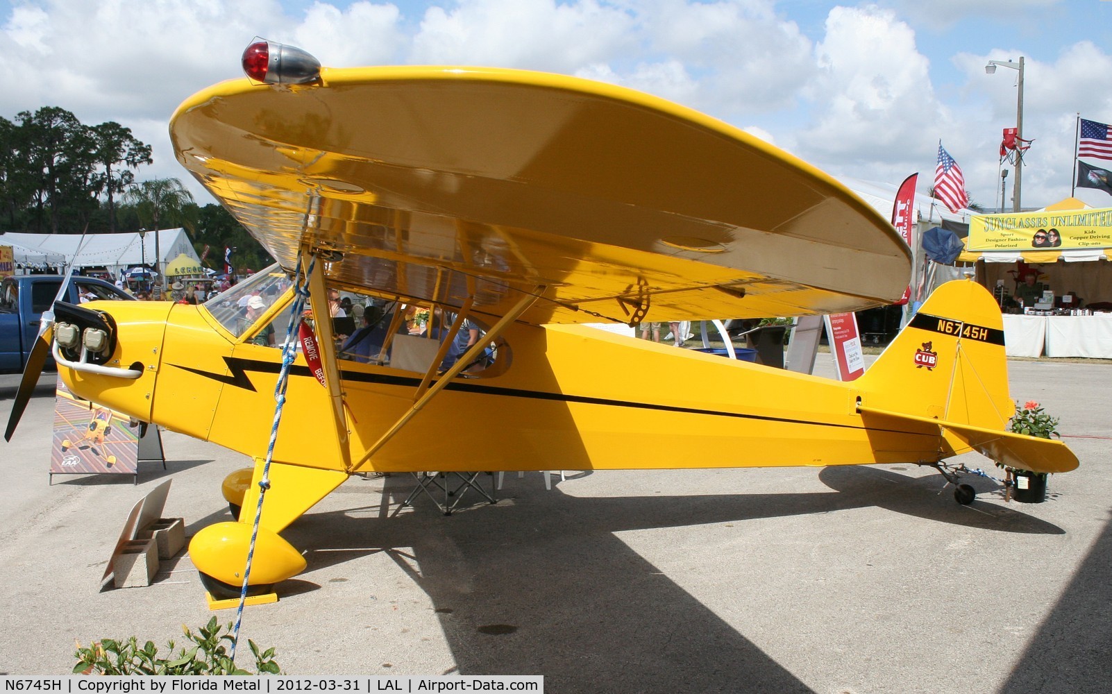 N6745H, 1946 Piper J3C-65 Cub C/N 19958, Piper J3C