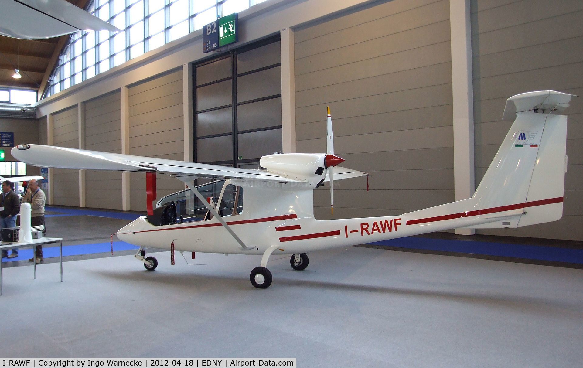 I-RAWF, Iniziative Industriali Italiane Sky Arrow 650TCNS C/N CNS018, Sky Arrow 650 TCNS at the AERO 2012, Friedrichshafen