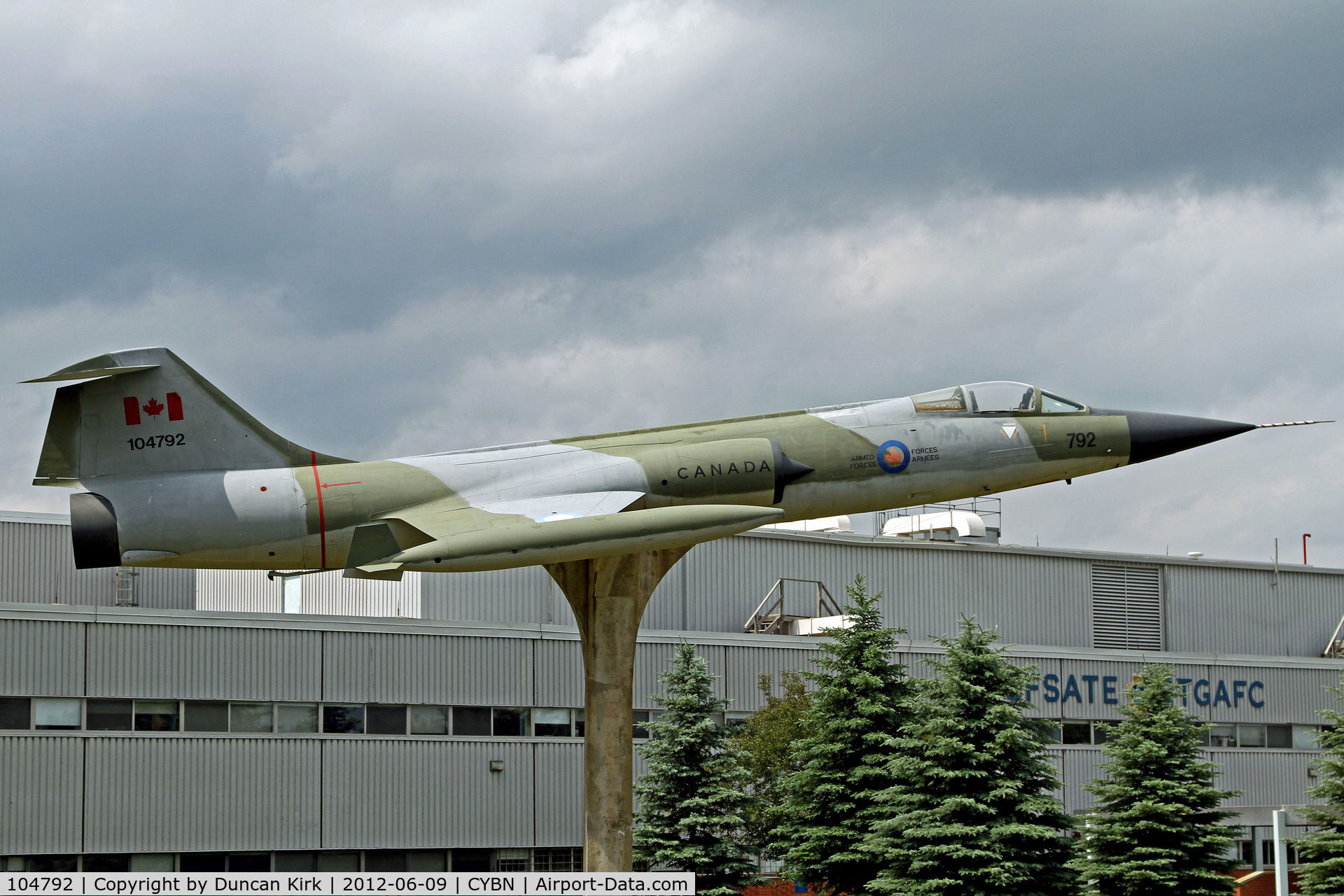 104792, 1962 Canadair CF-104 Starfighter C/N 683A-1092, Nice Starfighter