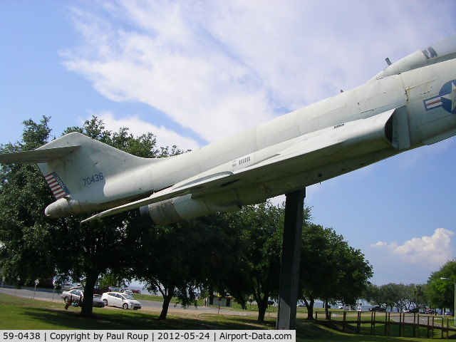 59-0438, 1959 McDonnell F-101B Voodoo C/N 762, PANAMA CITY FL