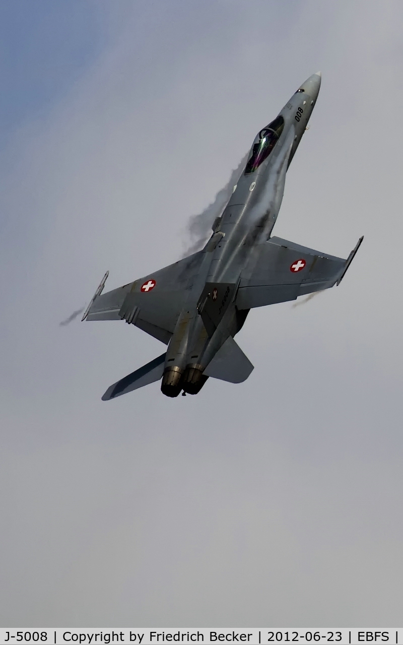 J-5008, McDonnell Douglas F/A-18C Hornet C/N 1336/SFC008, flying display