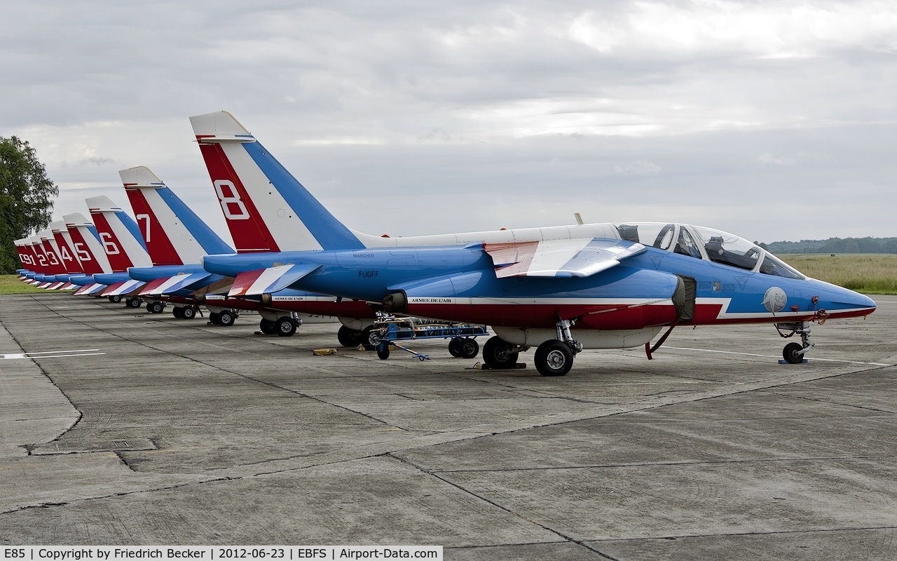 E85, Dassault-Dornier Alpha Jet E C/N E85, Patrouille de France