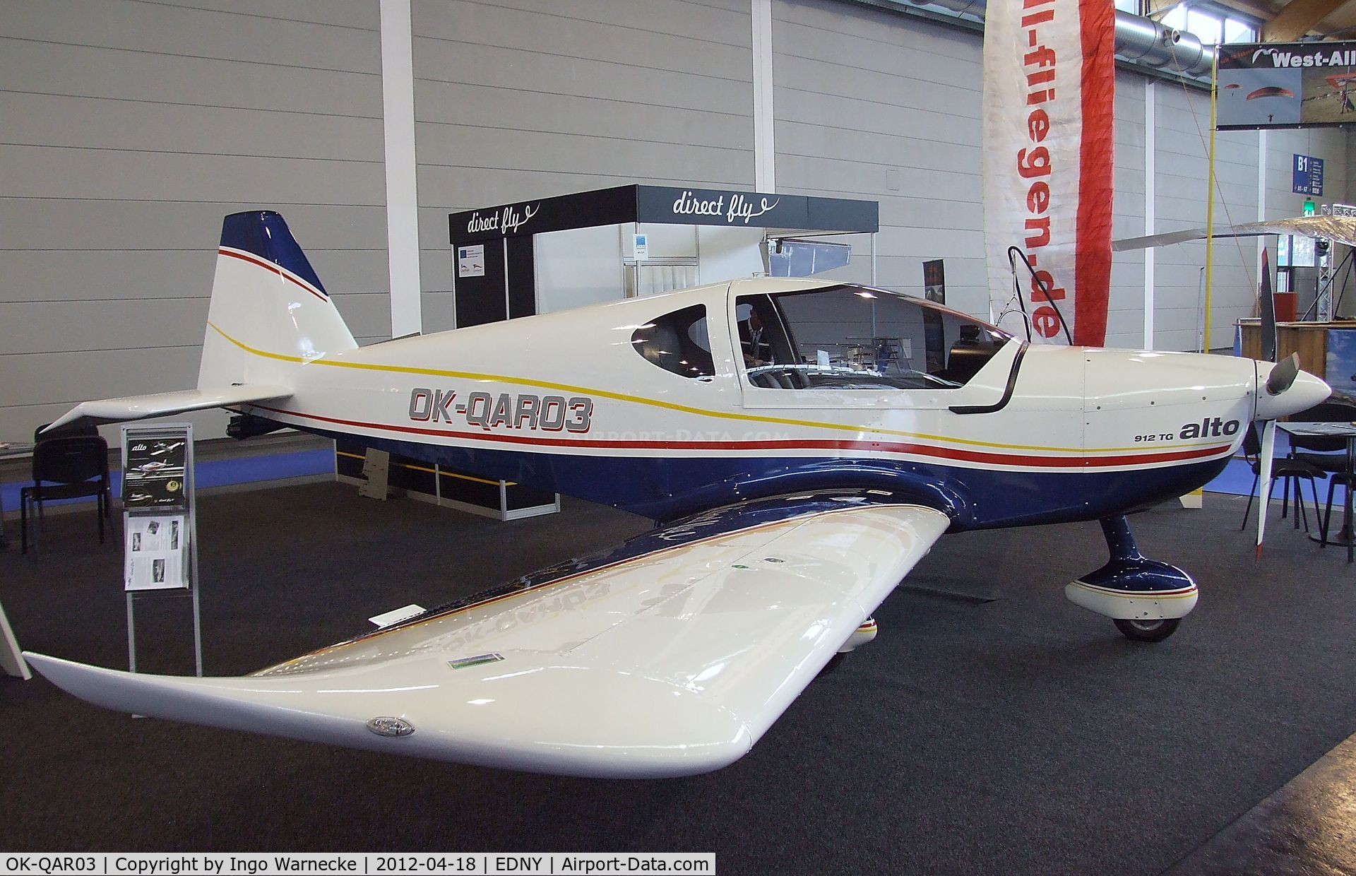 OK-QAR03, Direct Fly Alto C/N Not found OK-QAR03, Direct Fly Alto at the AERO 2012, Friedrichshafen