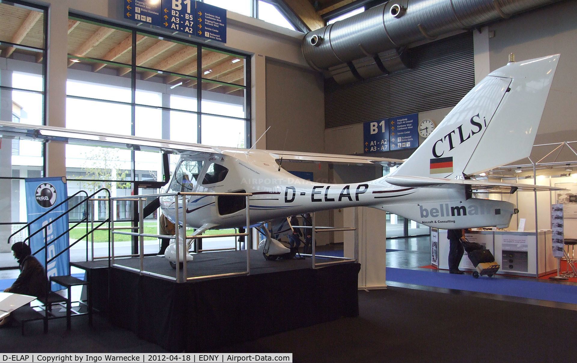 D-ELAP, Flight Design CTLS C/N Not found D-ELAP, Flight Design CTLS at the AERO 2012, Friedrichshafen