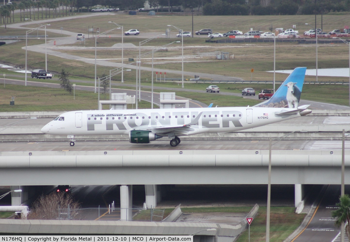 N176HQ, 2011 Embraer 190AR (ERJ-190-100IGW) C/N 19000461, Scooter E190