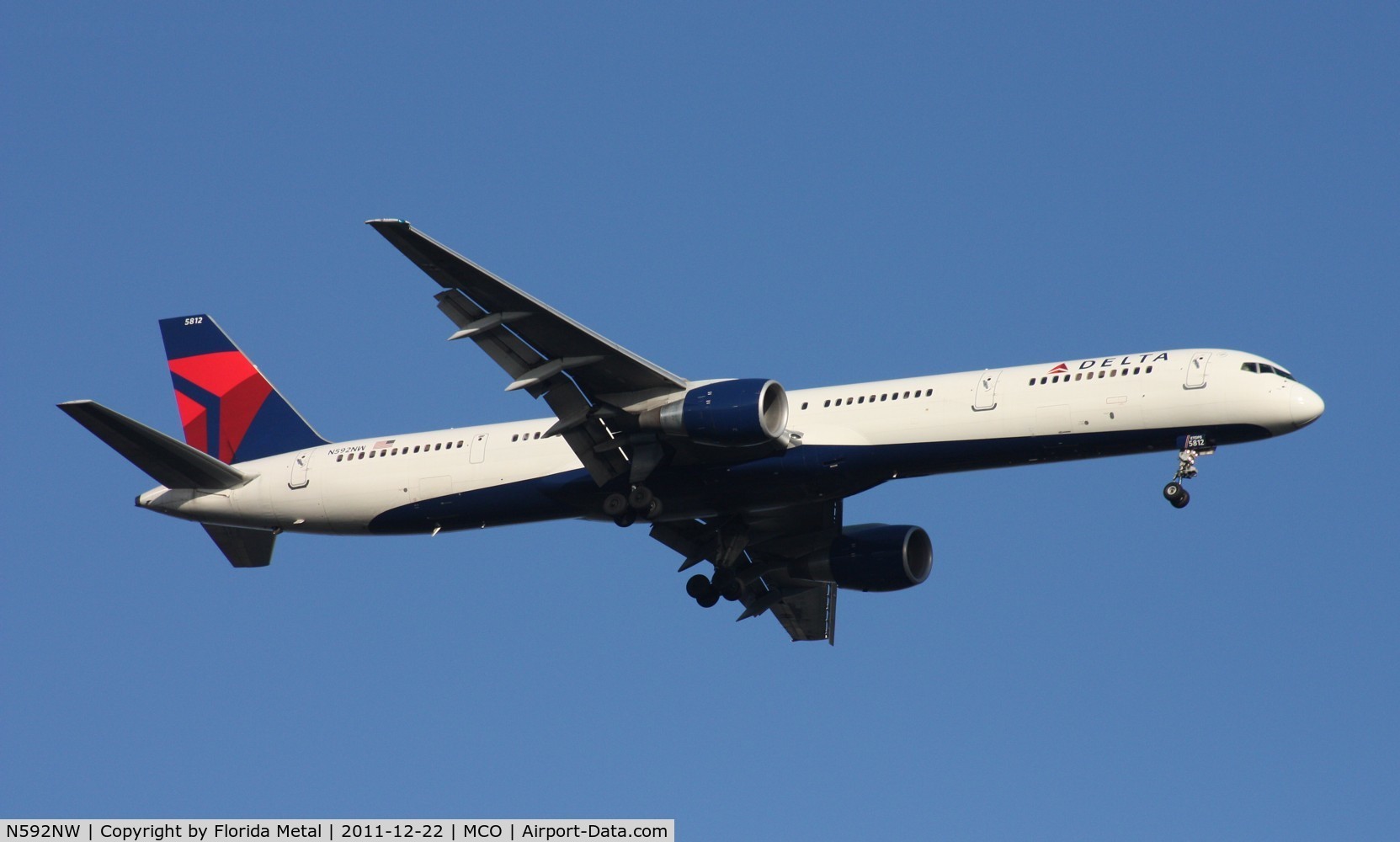 N592NW, 2003 Boeing 757-351 C/N 32992, Delta 757-300