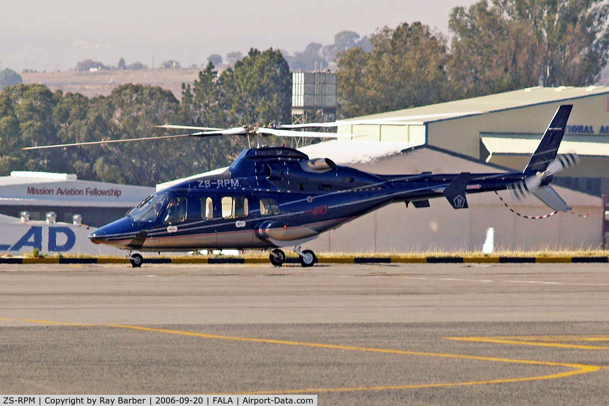 ZS-RPM, 1997 Bell 430 C/N 49024, Seen here.