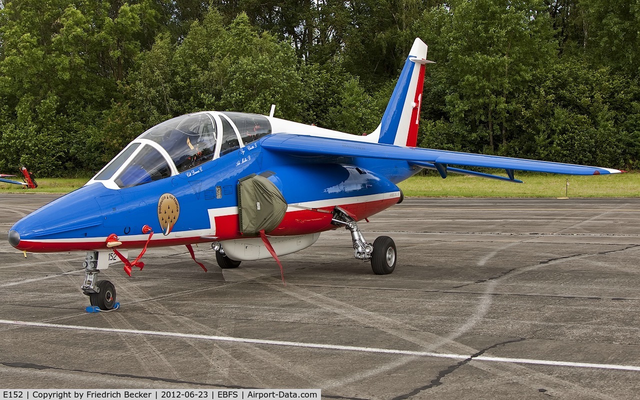 E152, Dassault-Dornier Alpha Jet E C/N E152, static display