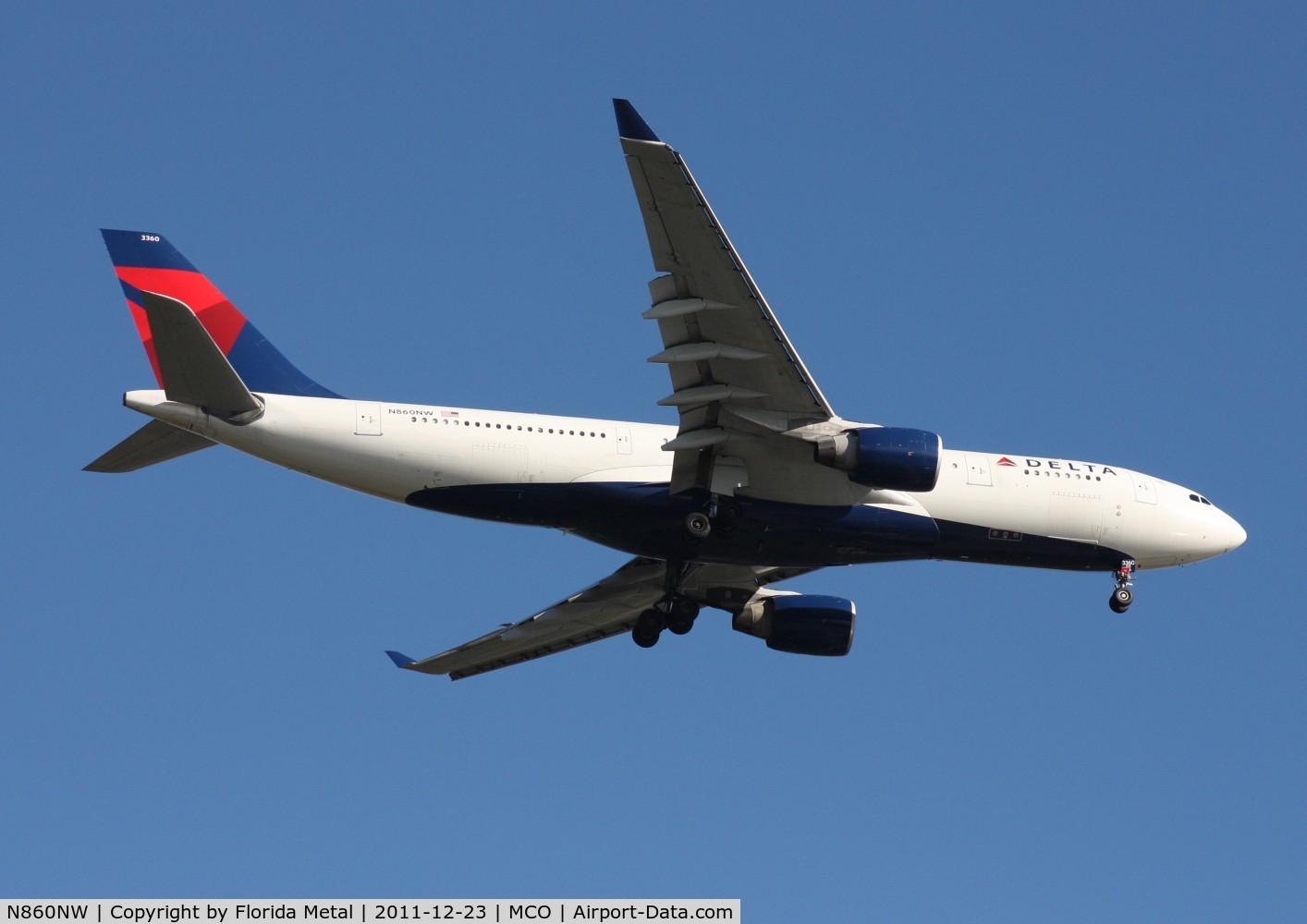 N860NW, 2006 Airbus A330-223 C/N 778, Delta A330-200