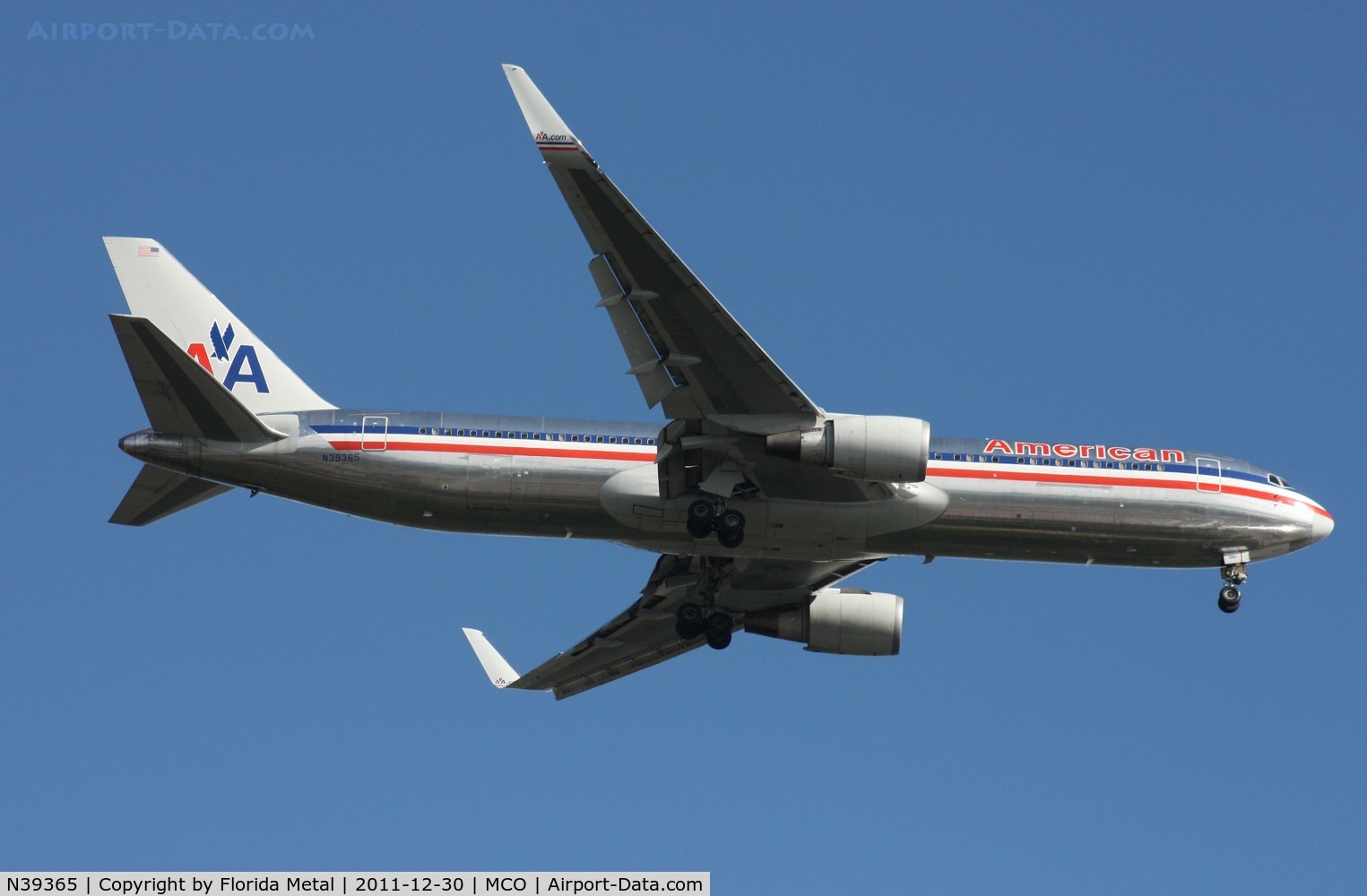N39365, 1988 Boeing 767-323 C/N 24046, American 767
