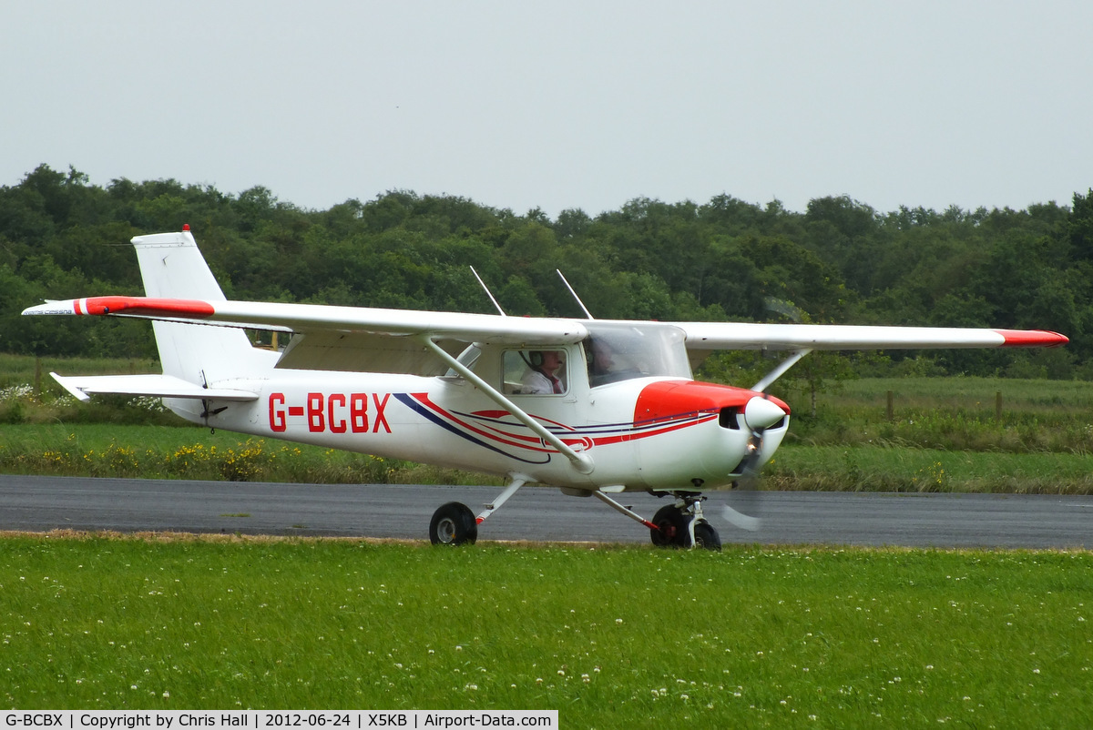 G-BCBX, 1973 Reims F150L C/N 1001, at the Kirkbride flyin