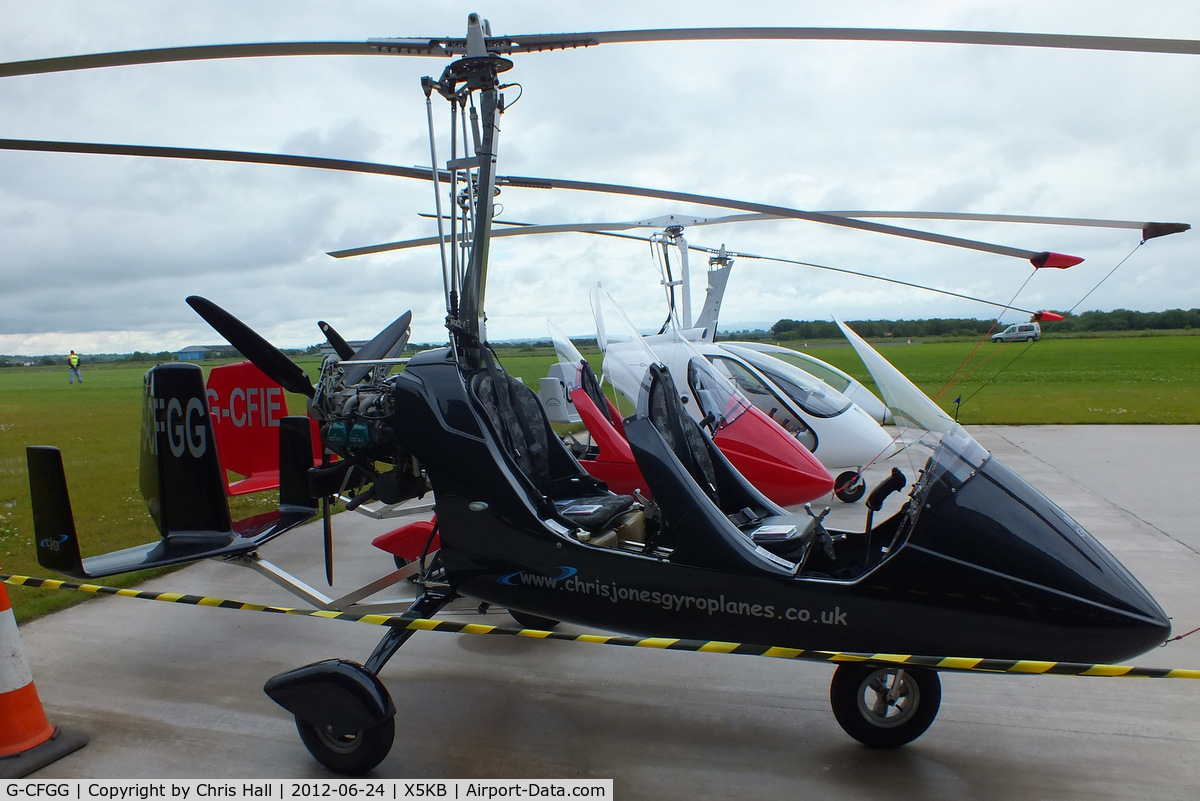 G-CFGG, 2008 Rotorsport UK MT-03 C/N RSUK/MT-03/049, at the Kirkbride flyin