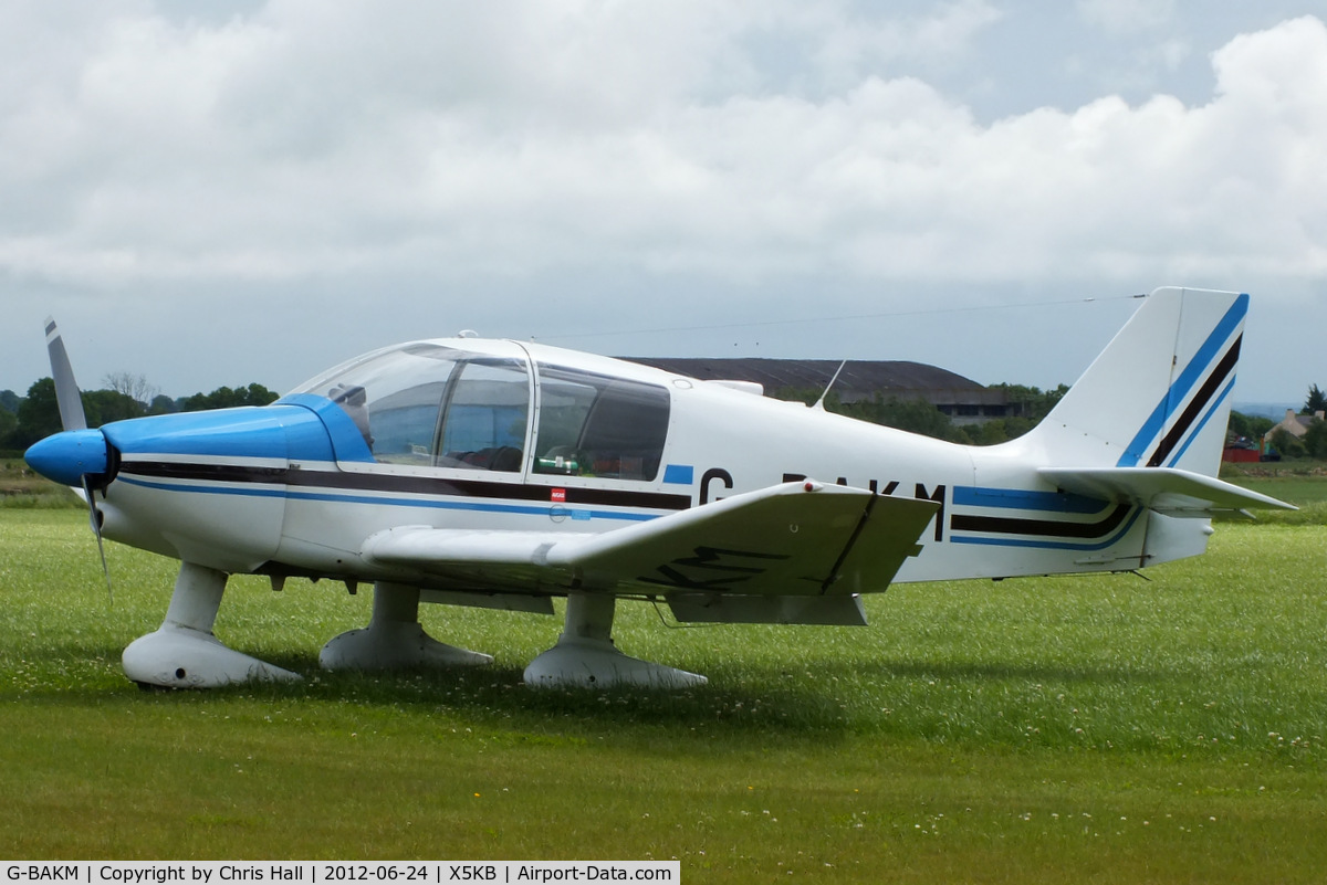 G-BAKM, 1972 Robin DR-400-140 Major C/N 755, at the Kirkbride flyin