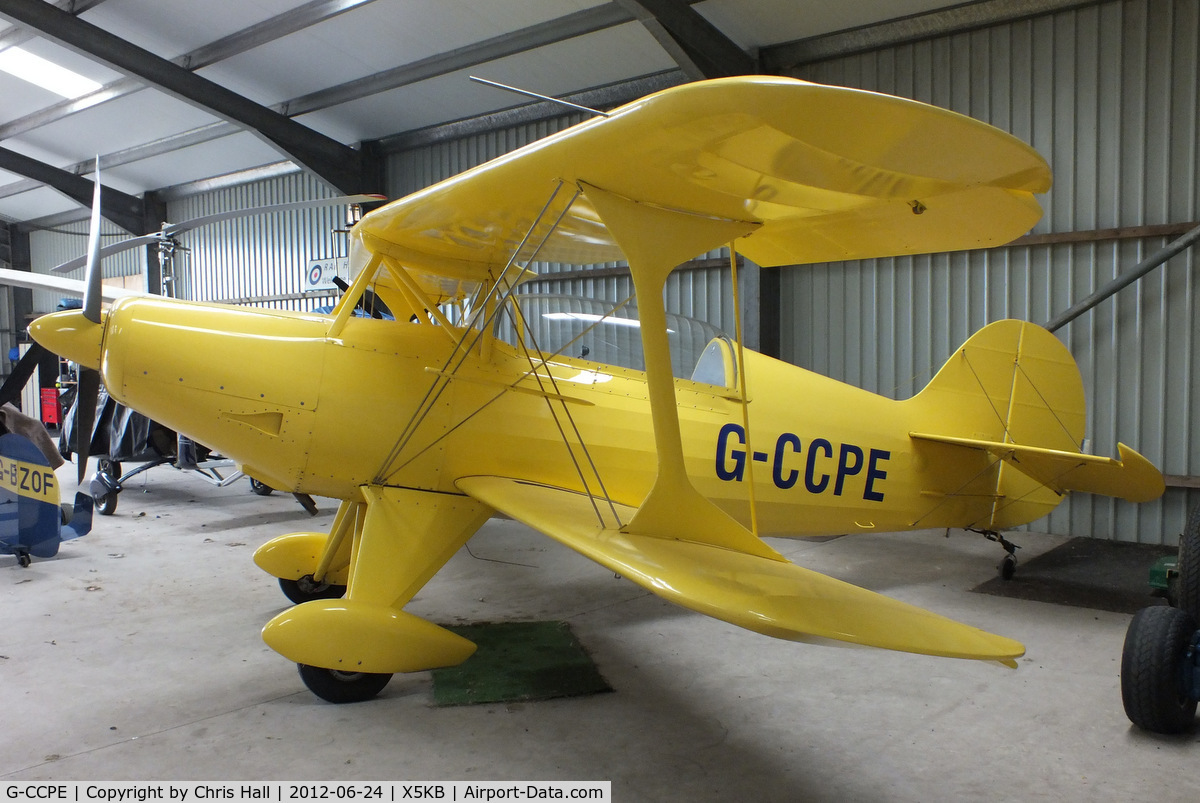 G-CCPE, 2006 Steen Skybolt C/N PFA 064-12830, at the Kirkbride flyin