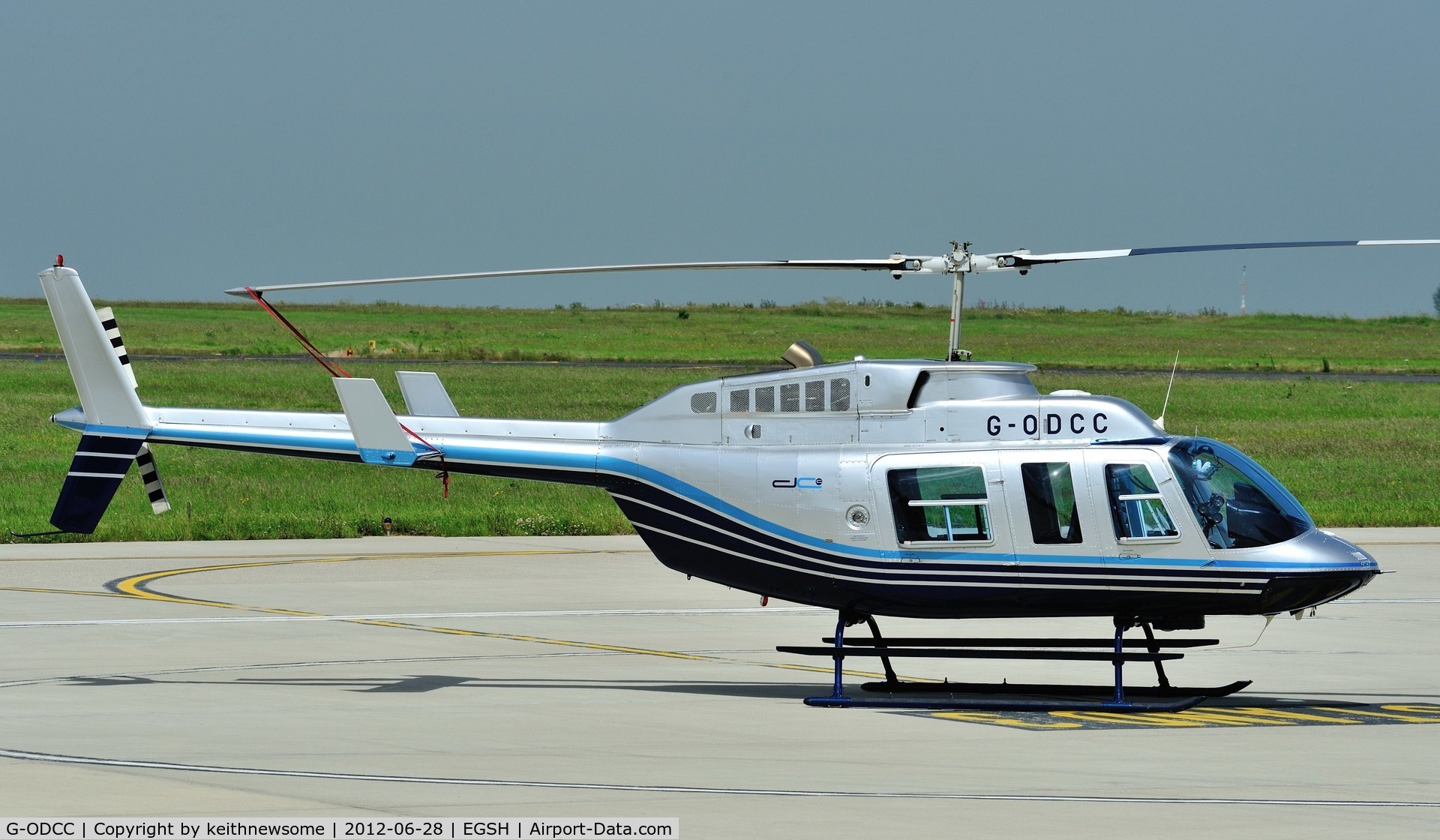 G-ODCC, 1983 Bell 206L-3 LongRanger III C/N 51070, One of so many rotary movements !