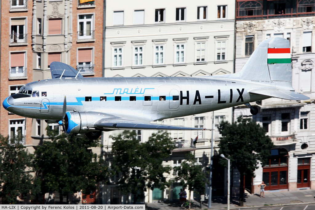 HA-LIX, 1949 Lisunov Li-2T Cab C/N 18433209, Budapest