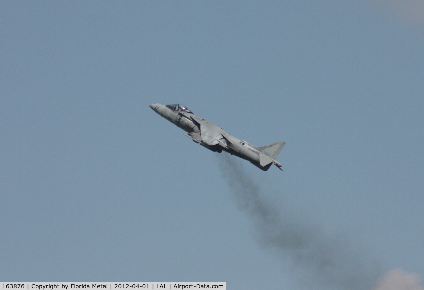 163876, McDonnell Douglas AV-8B Harrier II C/N 184, Harrier demo