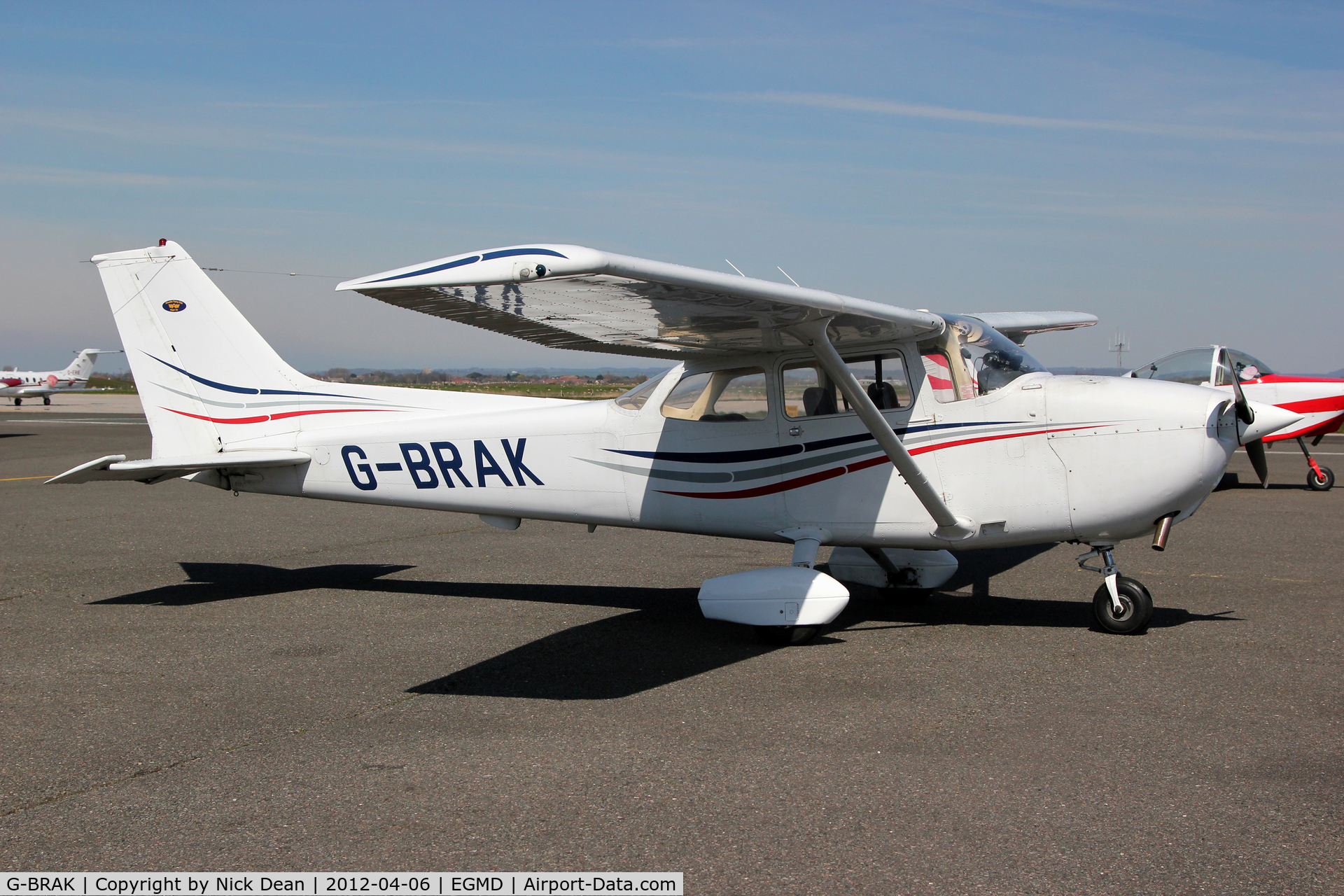 G-BRAK, 1980 Cessna 172N C/N 172-73795, EGMD/LYX